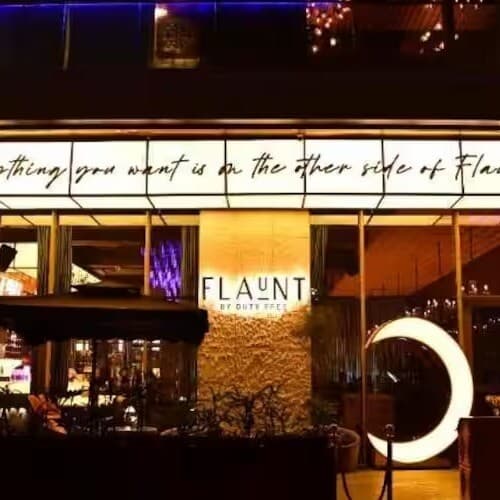 Flaunt by Dutyfree | Restaurant in Sector 142 Noida | Best Party Place in Noida Sector 142